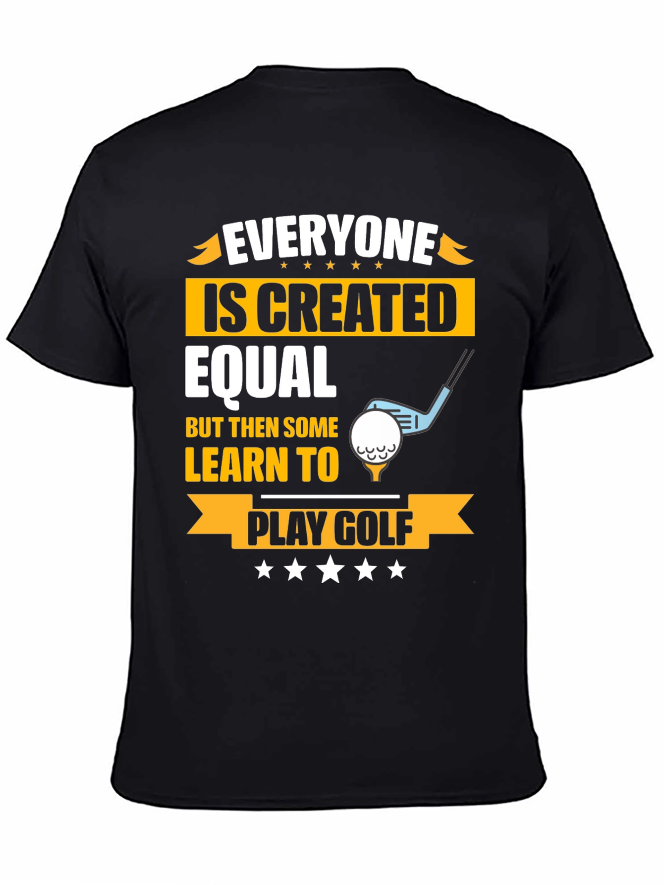 Golf Lovers Created Equal Graphic T-Shirt