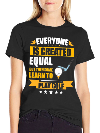 Golf Lovers Created Equal Graphic T-Shirt