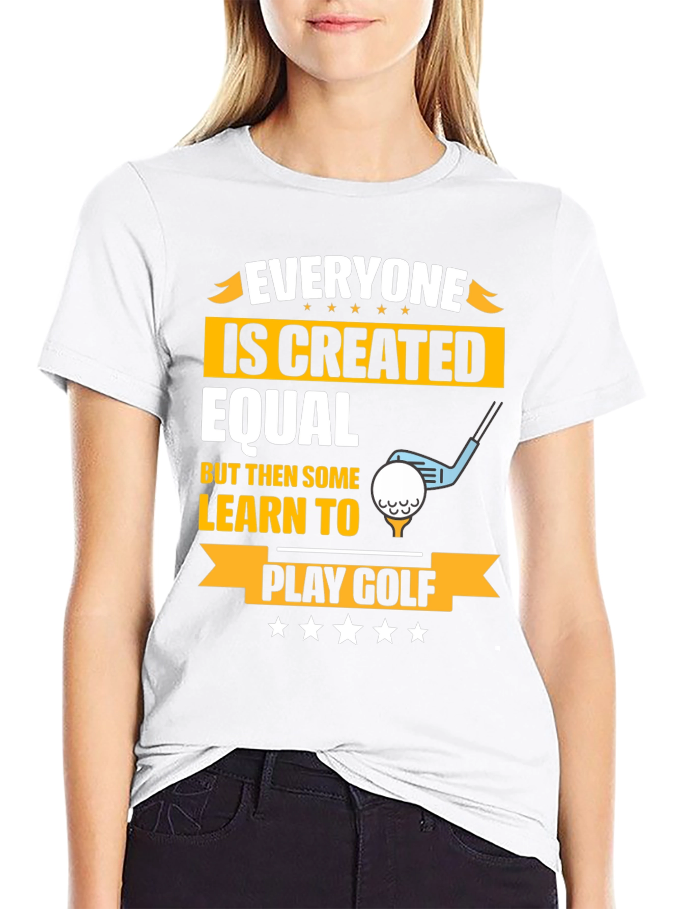 Golf Lovers Created Equal Graphic T-Shirt