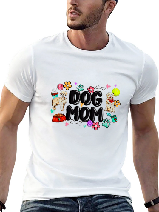 Dog Mom T-Shirt Dalmatian Lover Tee