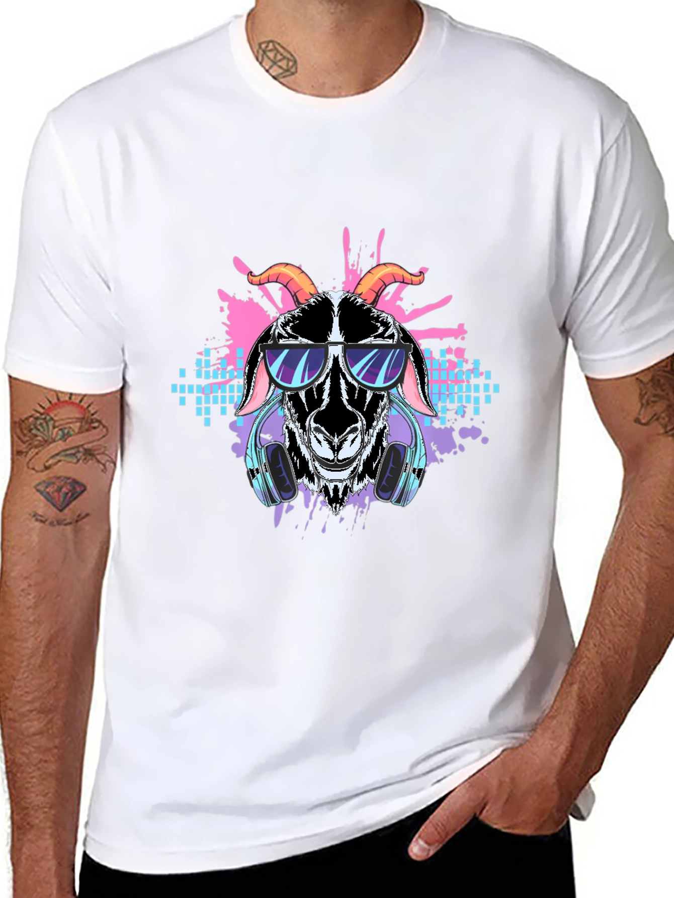 Cool Goat T-Shirt - Stylish Graphic Tee