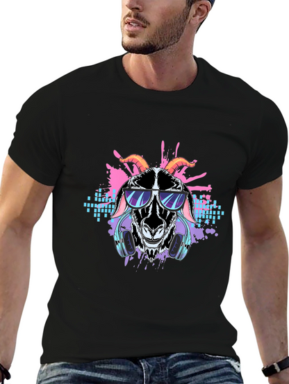 Cool Goat T-Shirt - Stylish Graphic Tee