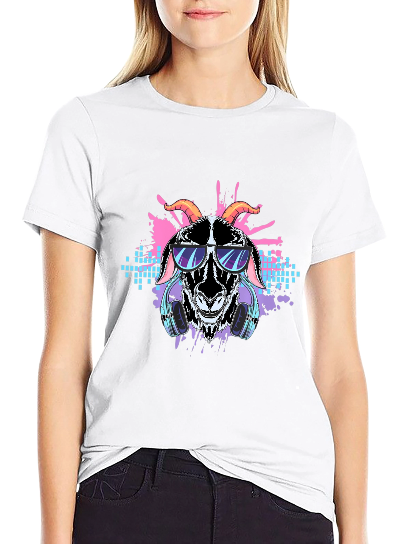 Cool Goat T-Shirt - Stylish Graphic Tee