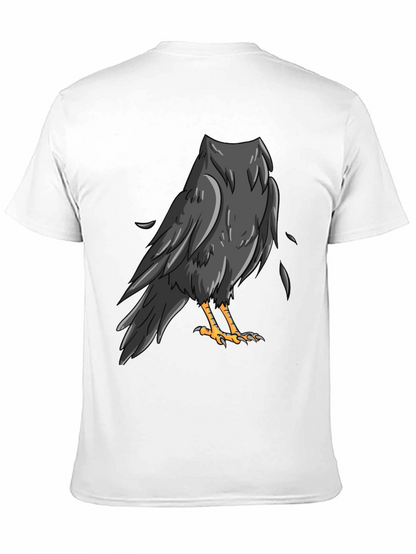 Raven Graphic Black T-Shirt