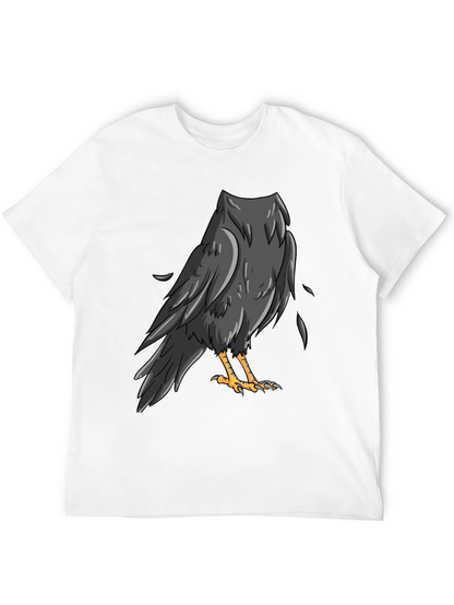 Raven Graphic Black T-Shirt