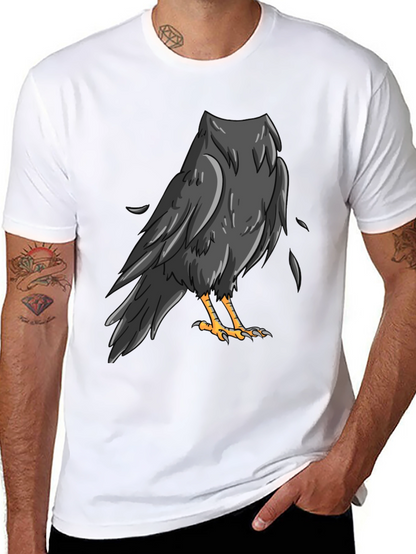 Raven Graphic Black T-Shirt