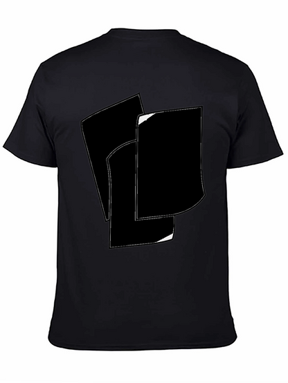 Abstract Black & White Graphic Tee