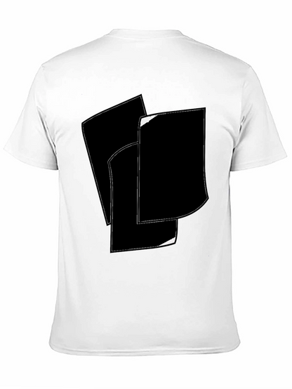 Abstract Black & White Graphic Tee