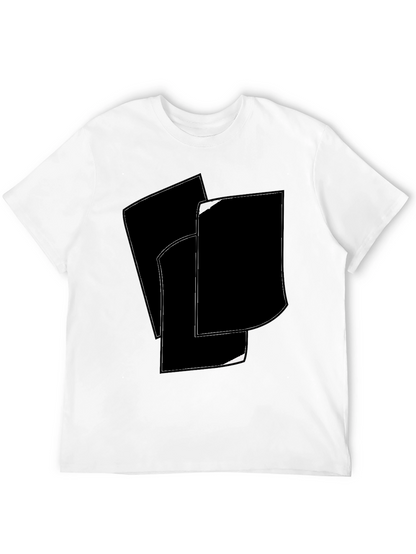 Abstract Black & White Graphic Tee
