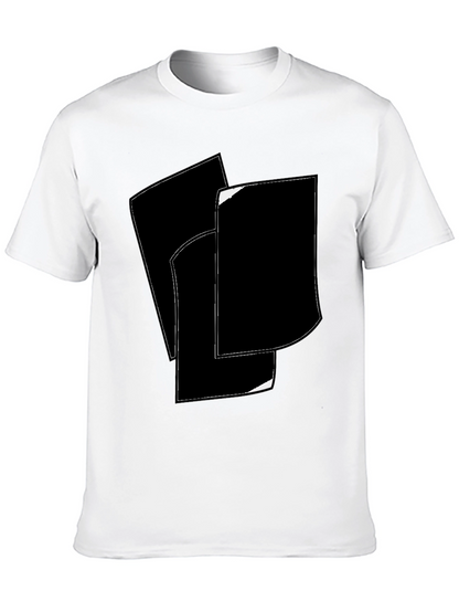 Abstract Black & White Graphic Tee
