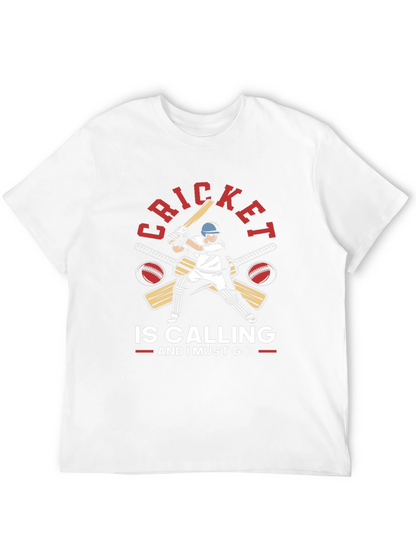 Cricket Calling T-Shirt - Stylish Graphic Tee