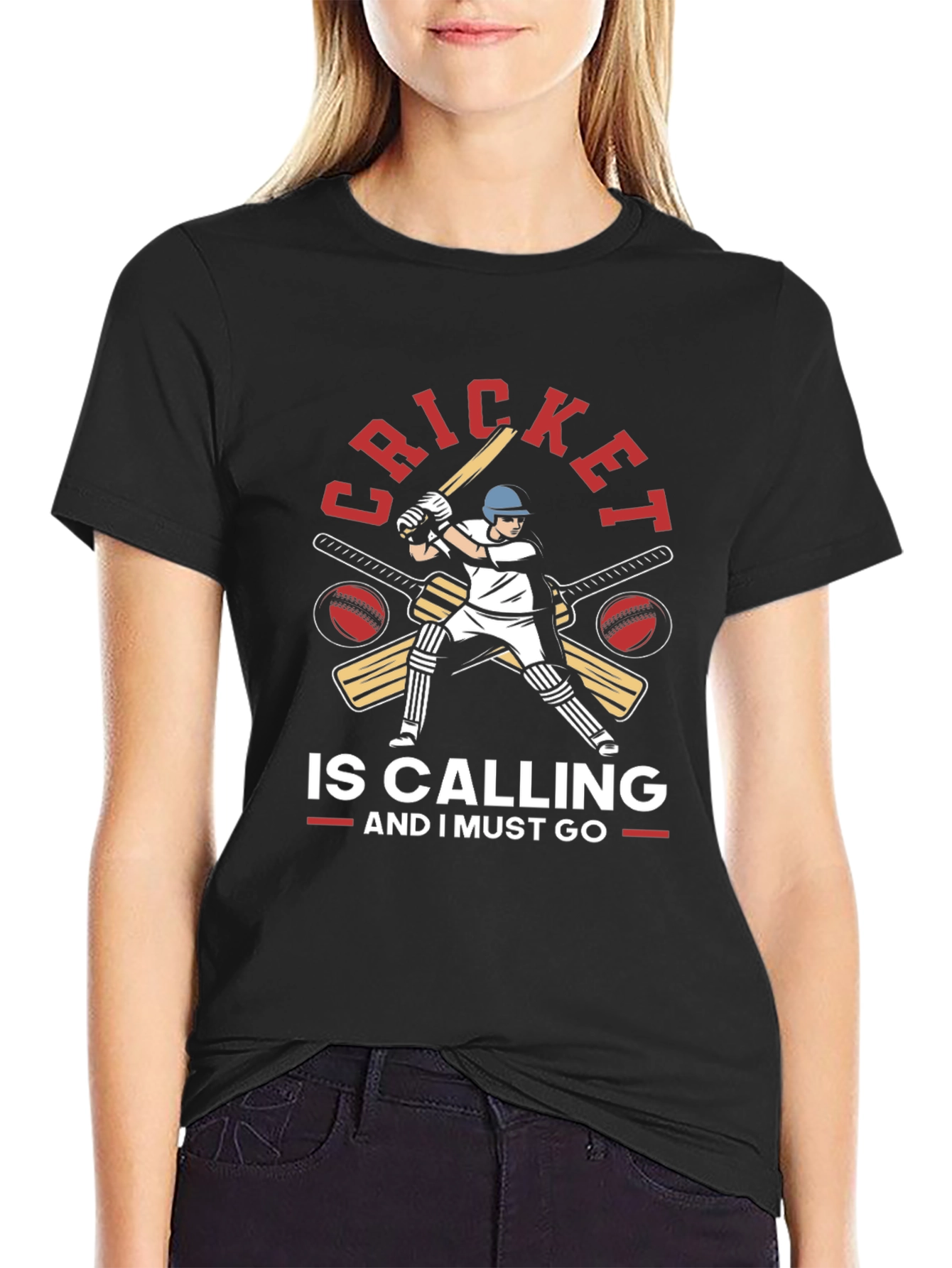 Cricket Calling T-Shirt - Stylish Graphic Tee