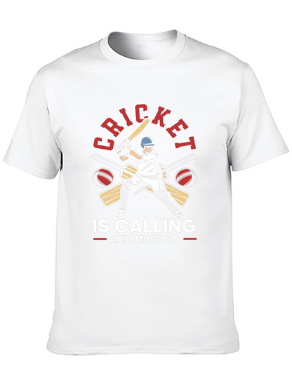 Cricket Calling T-Shirt - Stylish Graphic Tee