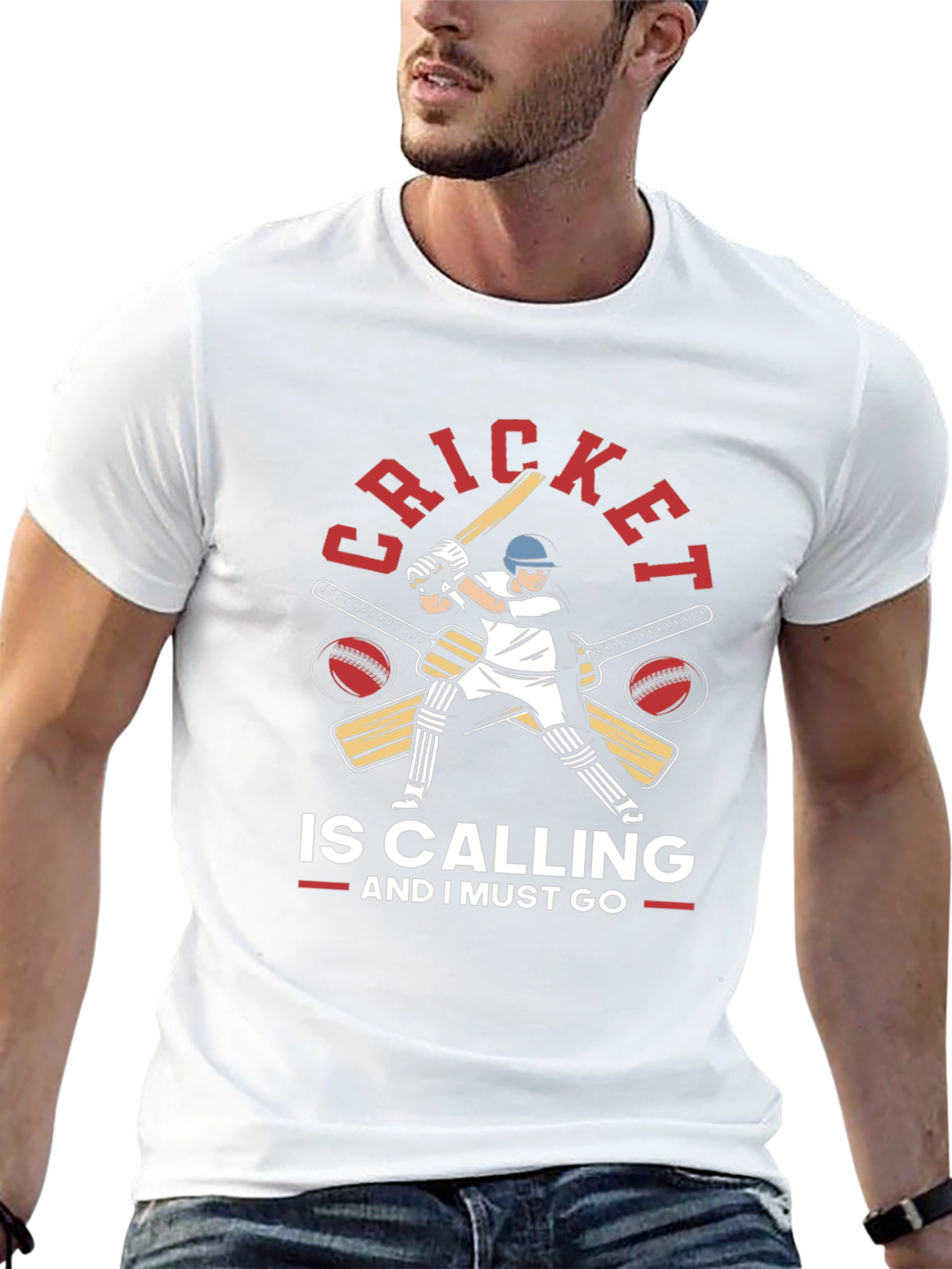 Cricket Calling T-Shirt - Stylish Graphic Tee