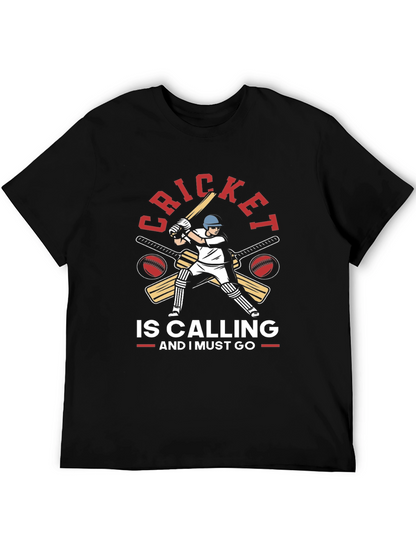 Cricket Calling T-Shirt - Stylish Graphic Tee
