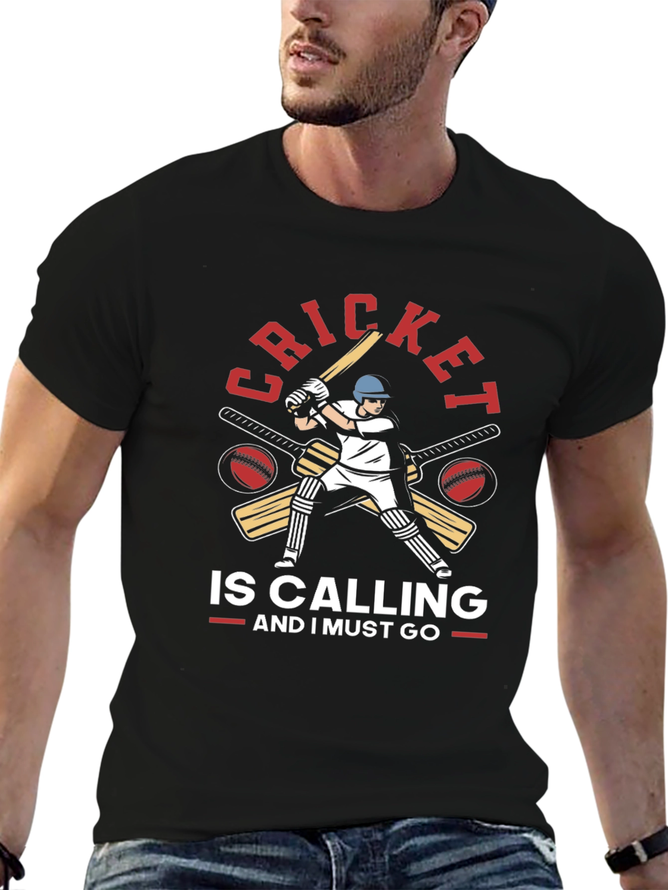 Cricket Calling T-Shirt - Stylish Graphic Tee