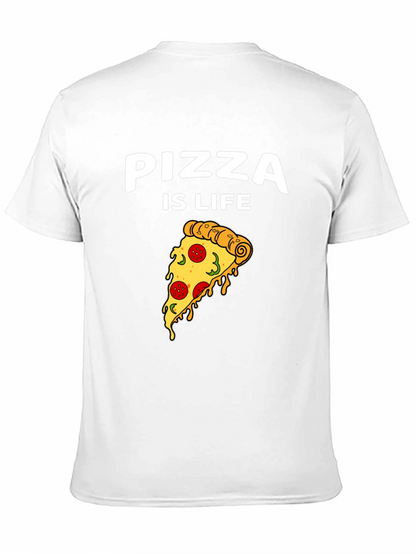 Pizza is Life Graphic T-Shirt - Foodie Tee