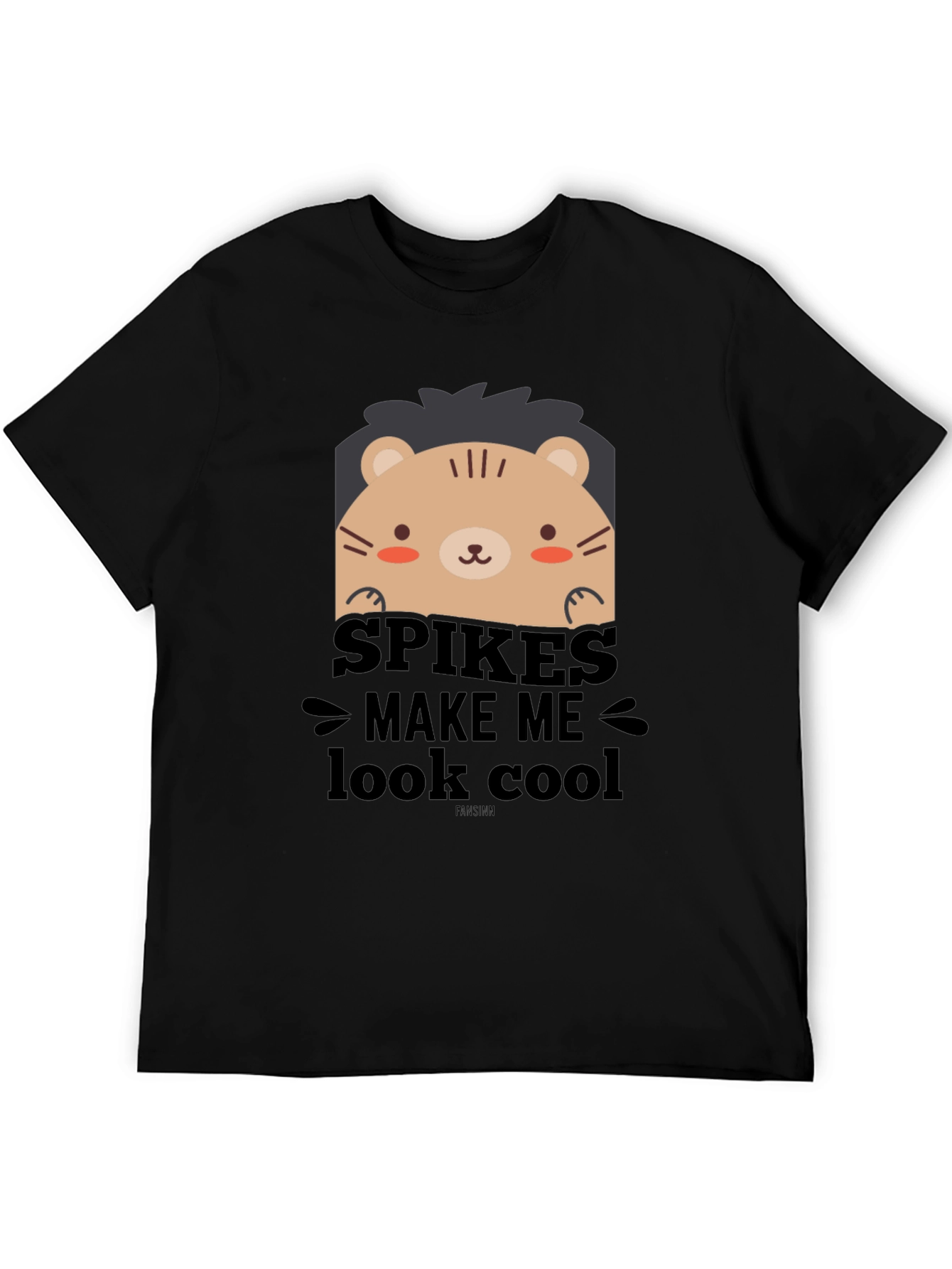 Cute Cartoon Lion Spikes Make Me Look Cool T-Shirt