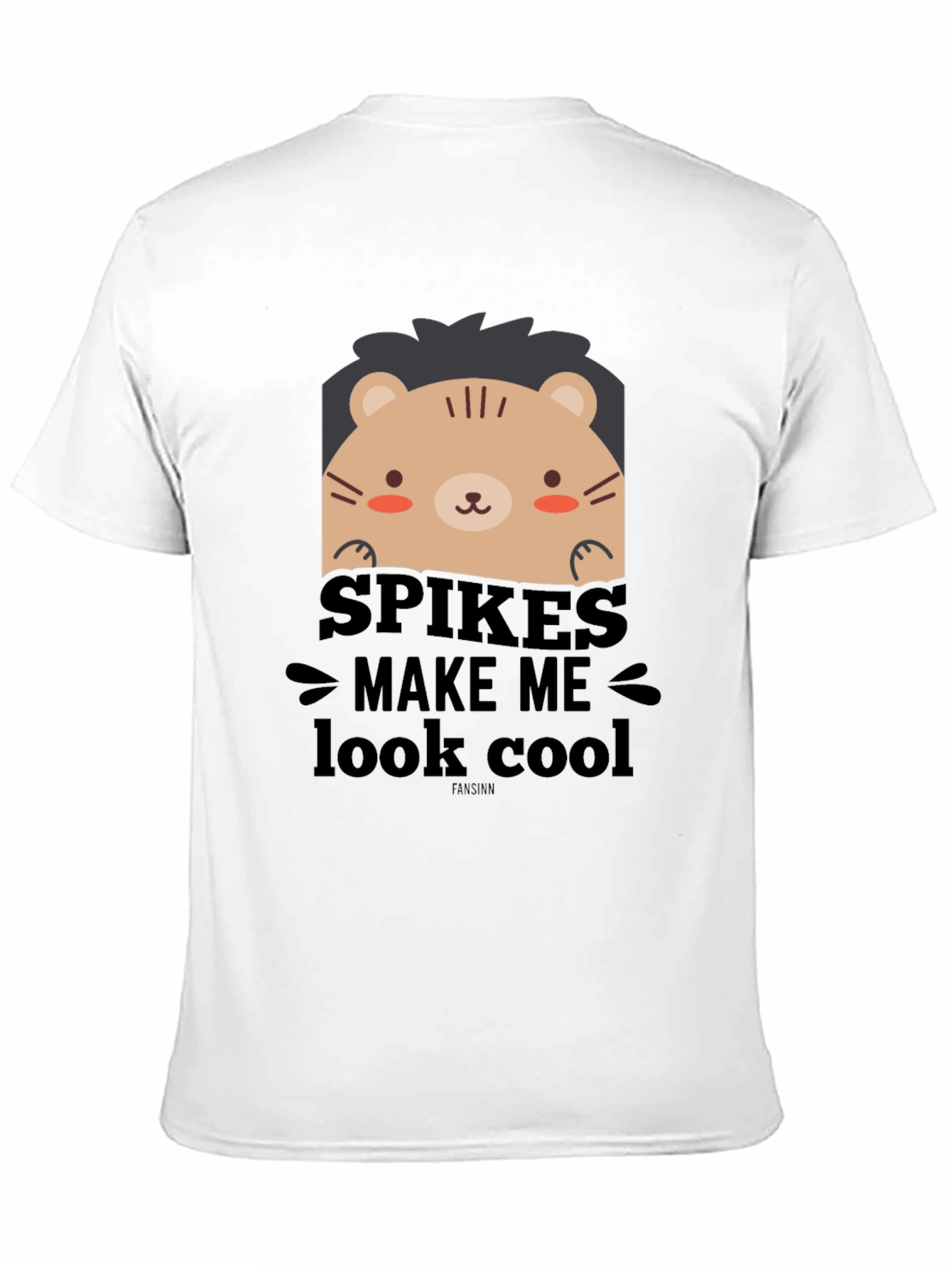 Cute Cartoon Lion Spikes Make Me Look Cool T-Shirt