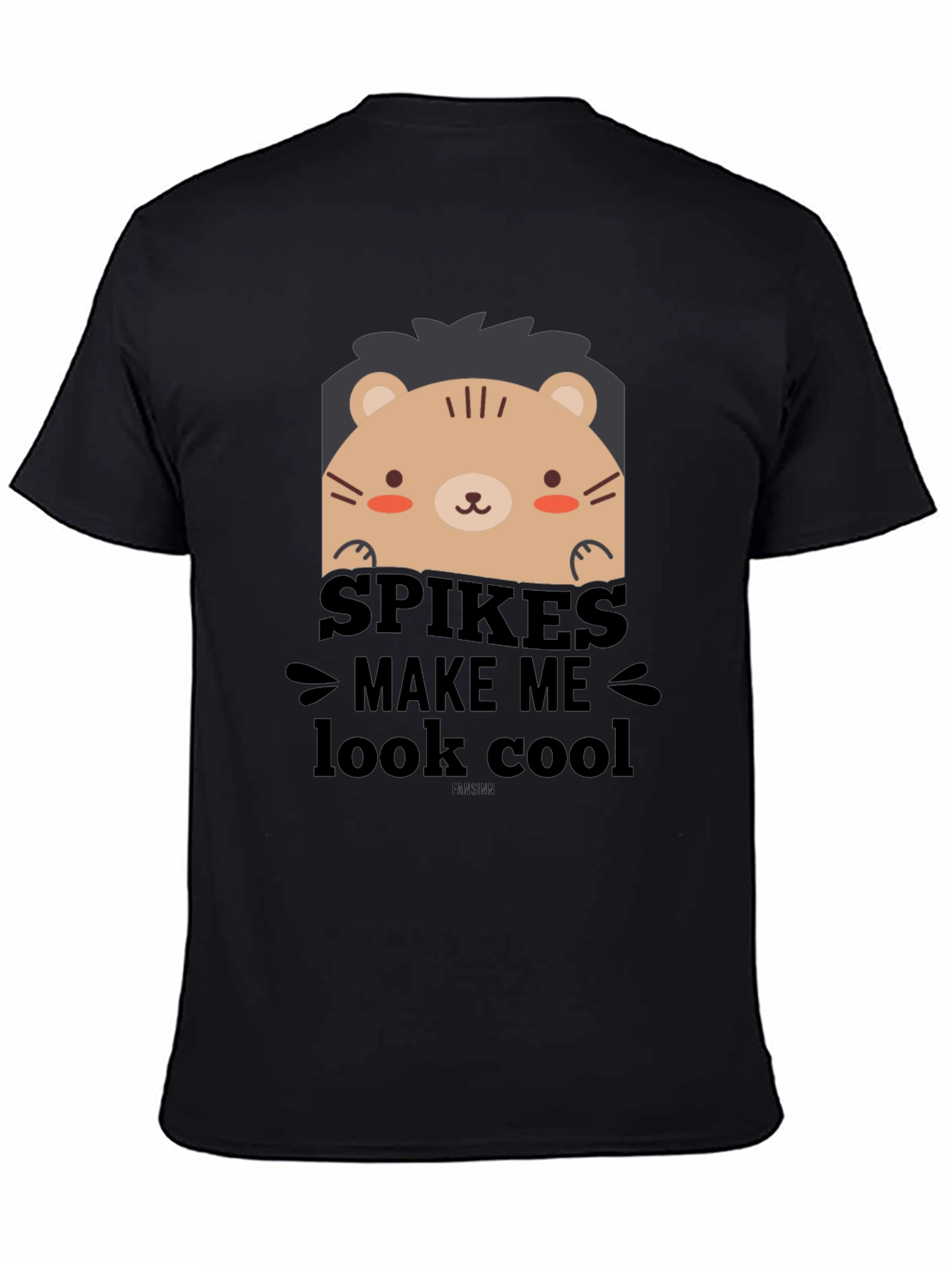 Cute Cartoon Lion Spikes Make Me Look Cool T-Shirt