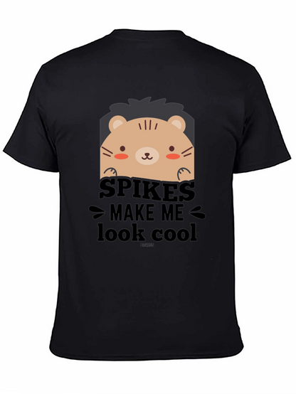 Cute Cartoon Lion Spikes Make Me Look Cool T-Shirt