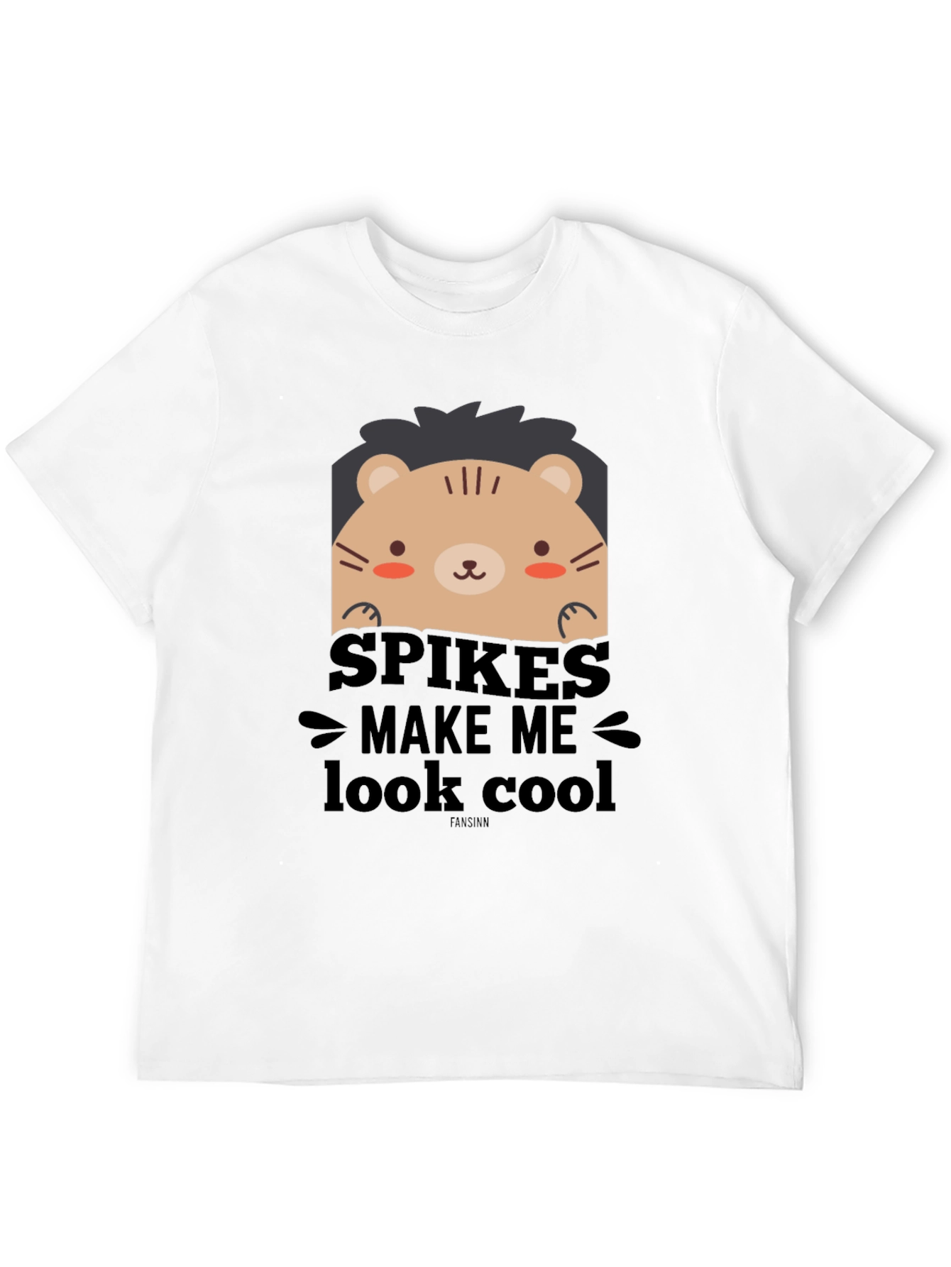 Cute Cartoon Lion Spikes Make Me Look Cool T-Shirt