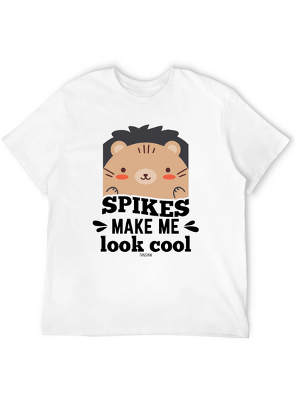 Cute Cartoon Lion Spikes Make Me Look Cool T-Shirt