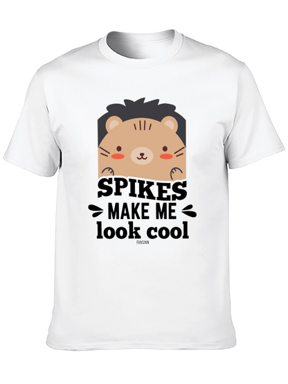 Cute Cartoon Lion Spikes Make Me Look Cool T-Shirt