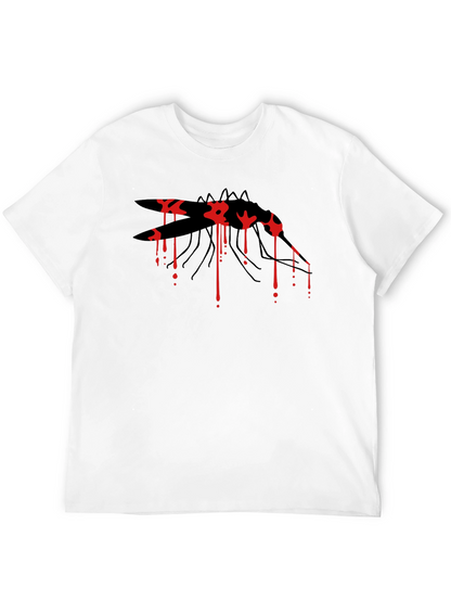 Mosquito Graphic Tee - Black Cotton Blend