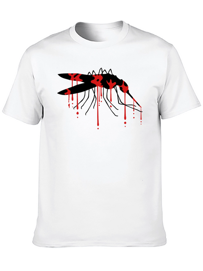 Mosquito Graphic Tee - Black Cotton Blend