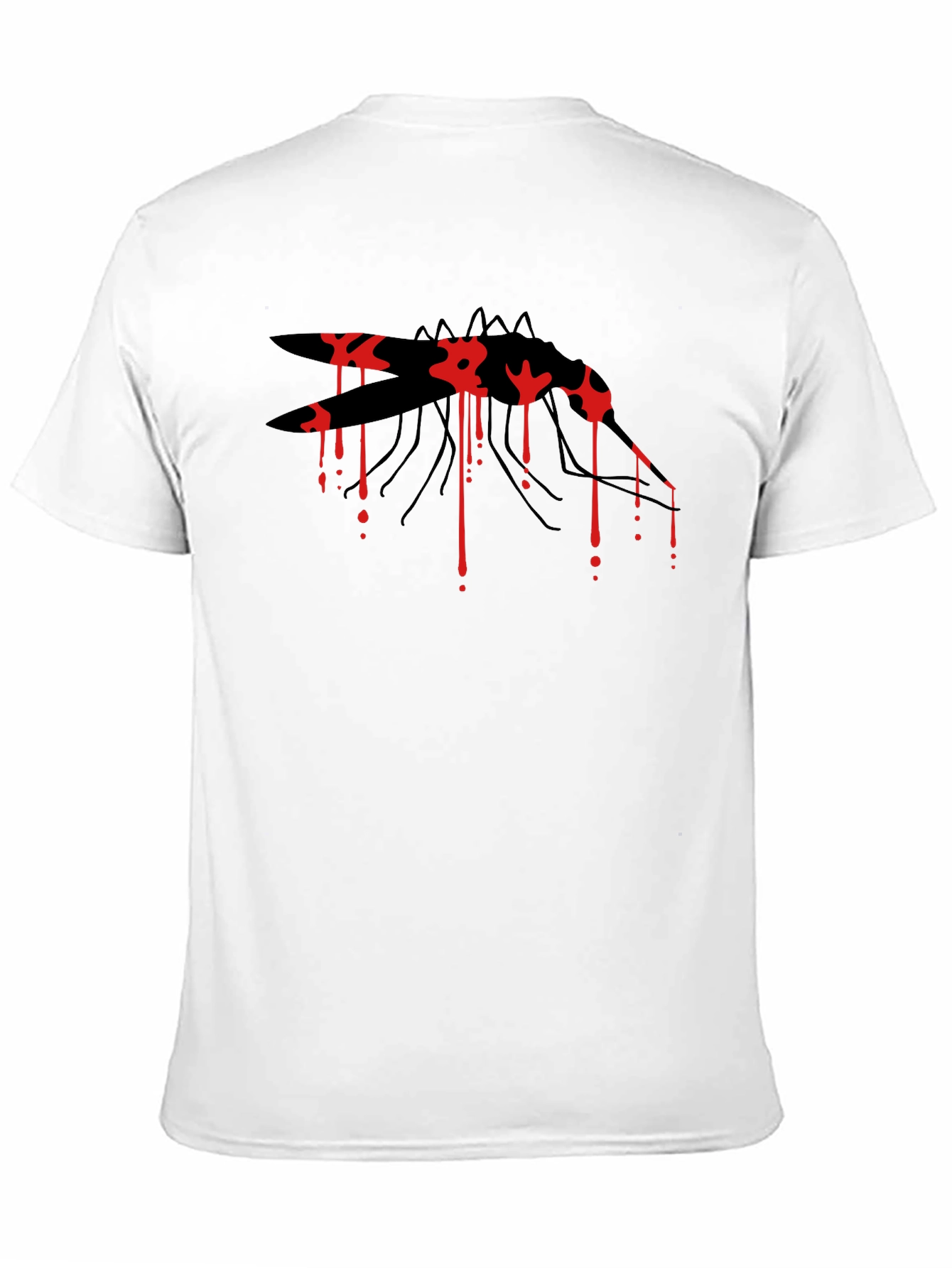 Mosquito Graphic Tee - Black Cotton Blend