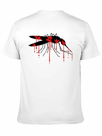 Mosquito Graphic Tee - Black Cotton Blend