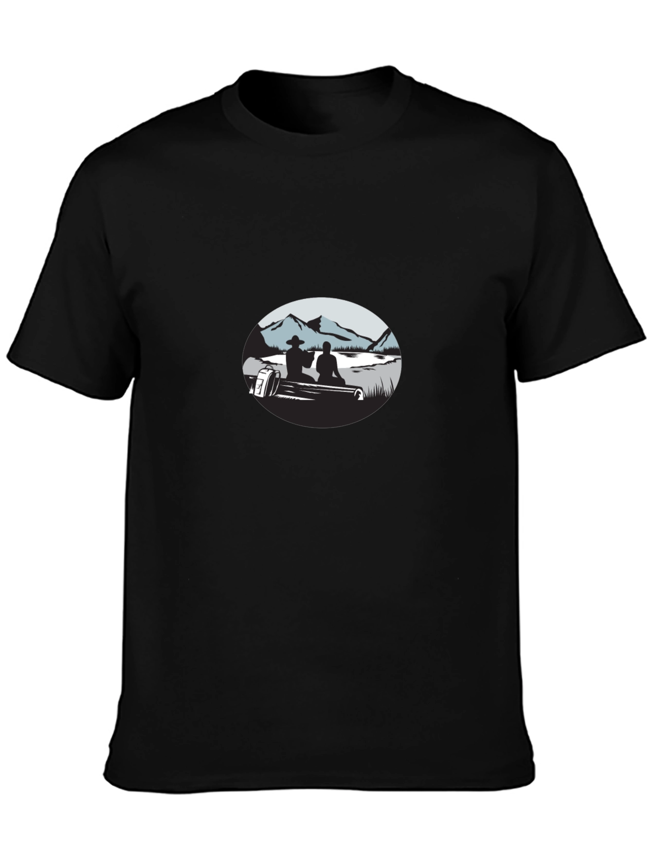 Mens Graphic Tee - Outdoors Design