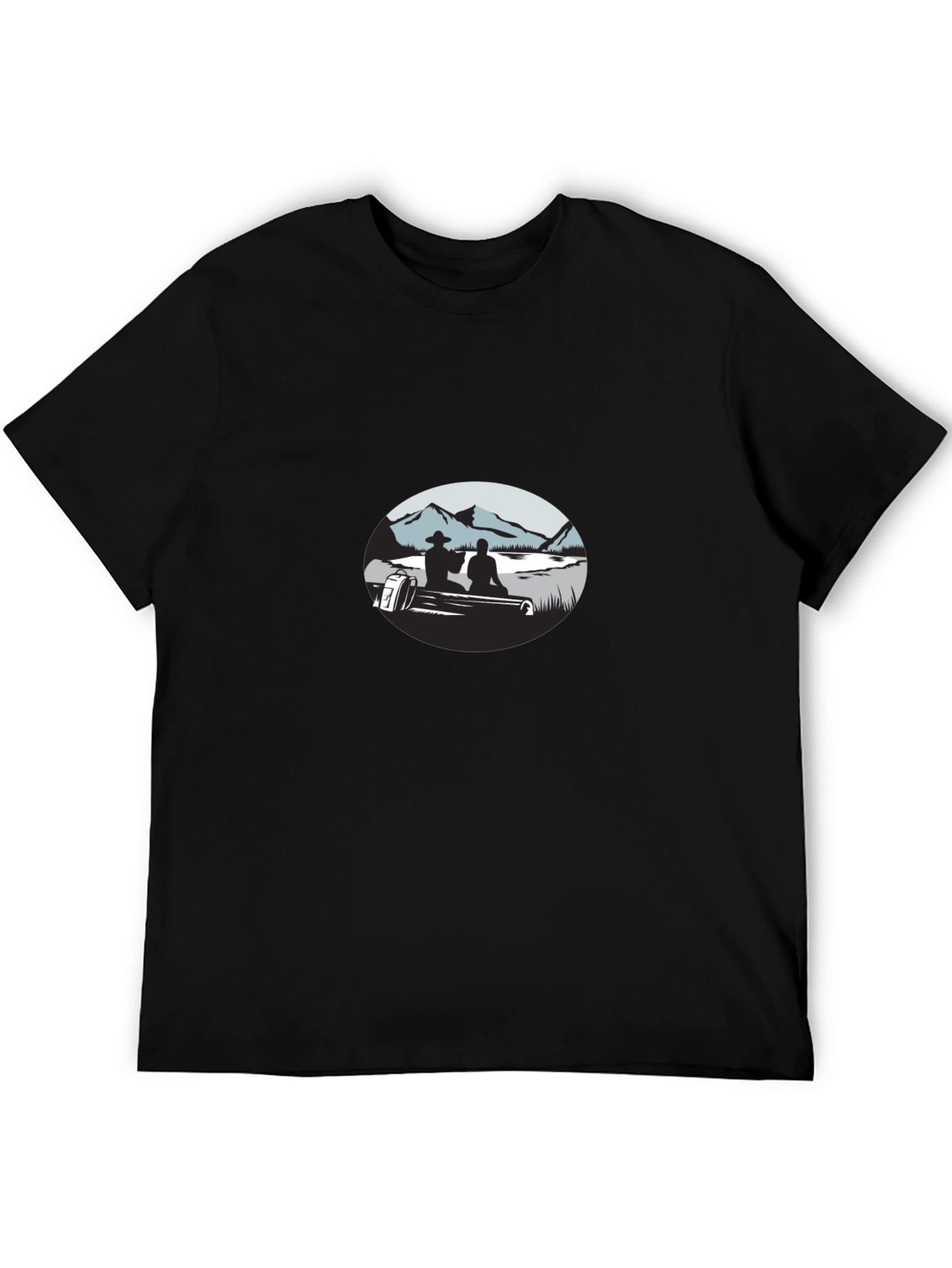 Mens Graphic Tee - Outdoors Design