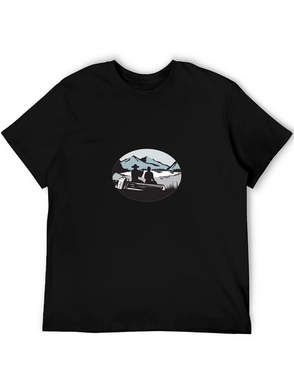 Mens Graphic Tee - Outdoors Design