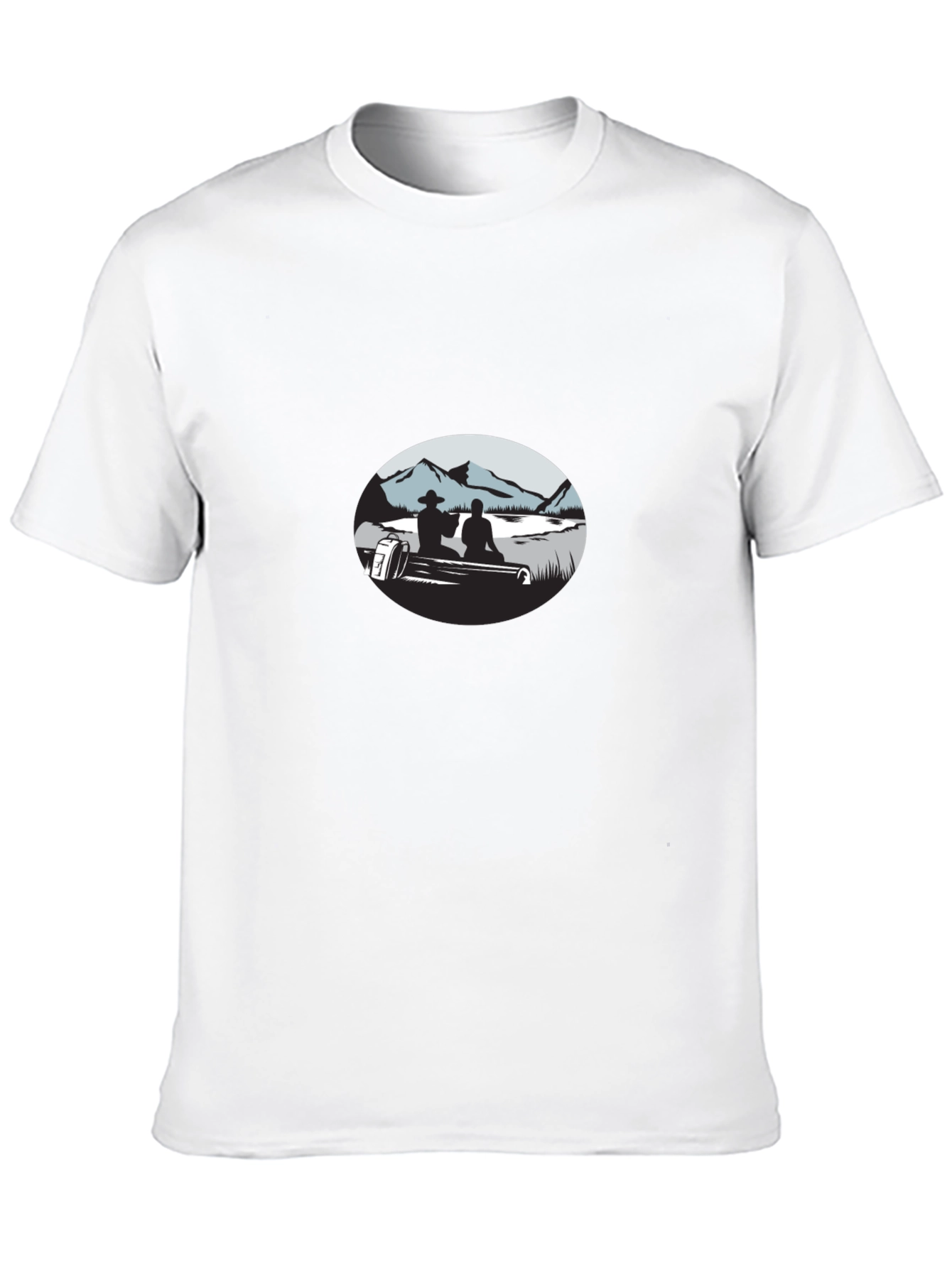 Mens Graphic Tee - Outdoors Design