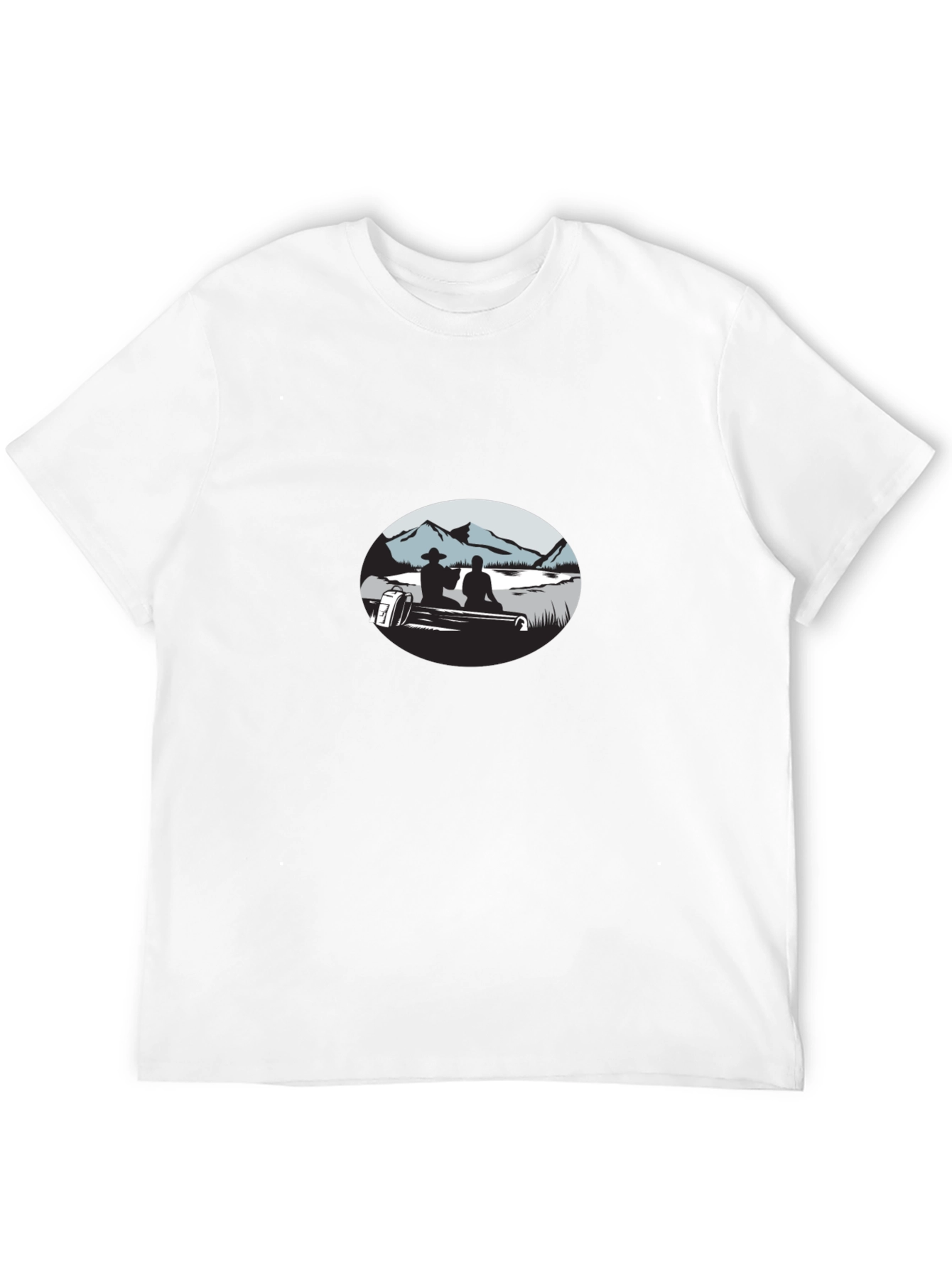 Mens Graphic Tee - Outdoors Design