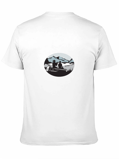 Mens Graphic Tee - Outdoors Design