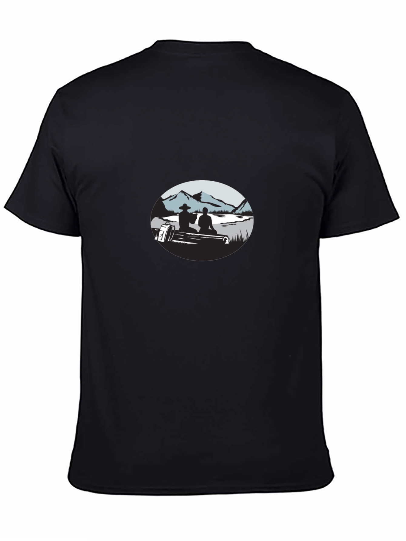 Mens Graphic Tee - Outdoors Design