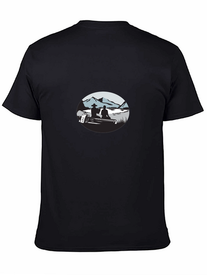 Mens Graphic Tee - Outdoors Design