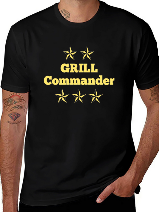Grill Commander Black T-Shirt