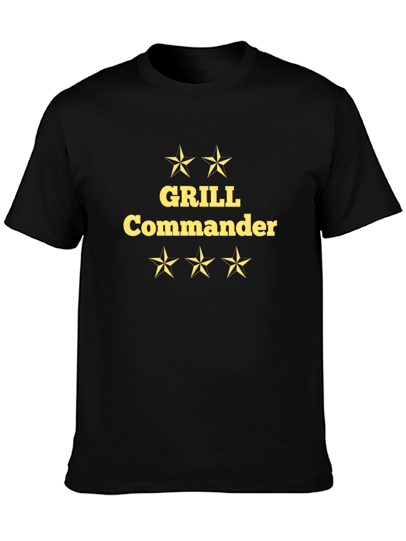 Grill Commander Black T-Shirt