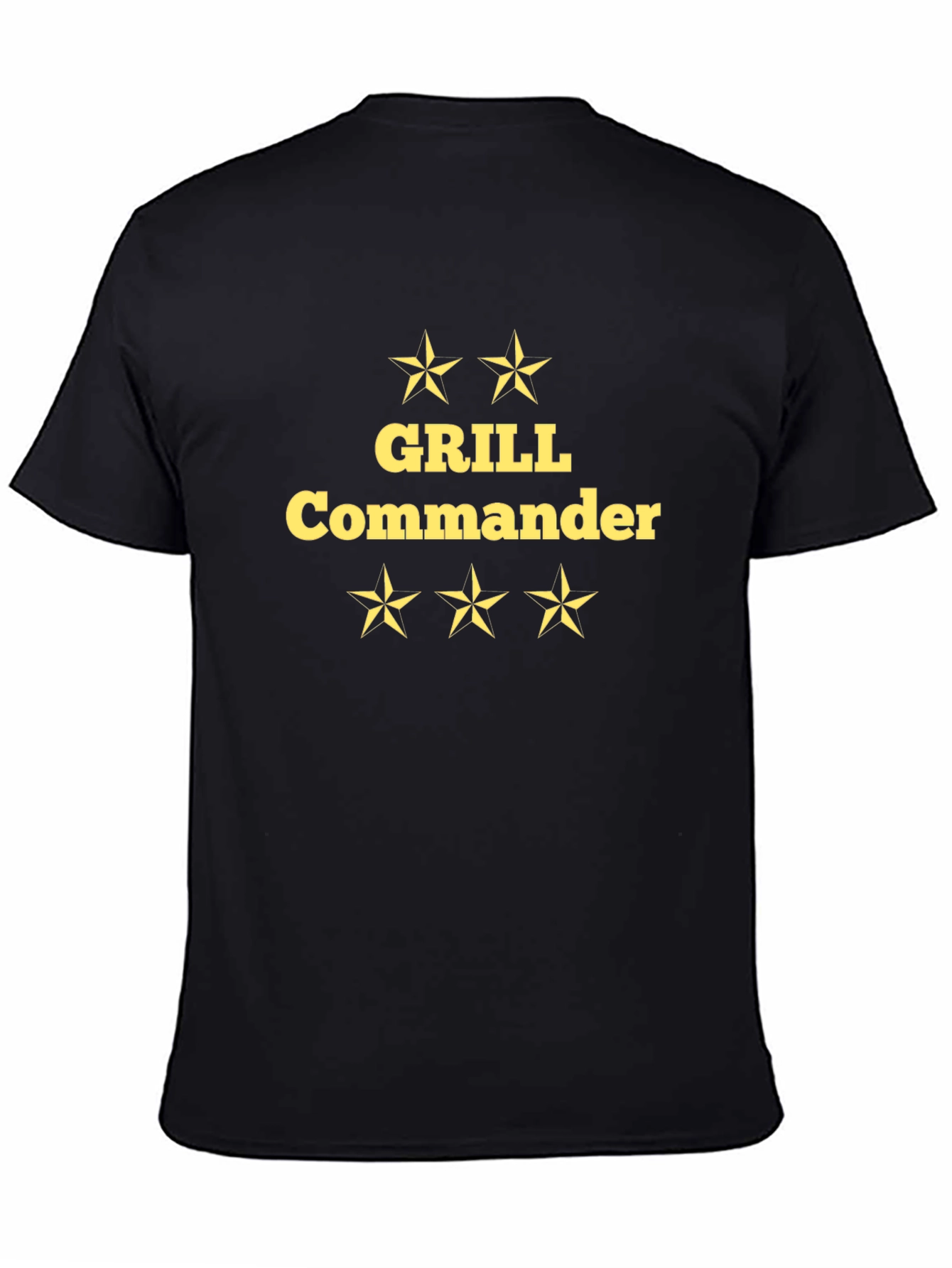 Grill Commander Black T-Shirt