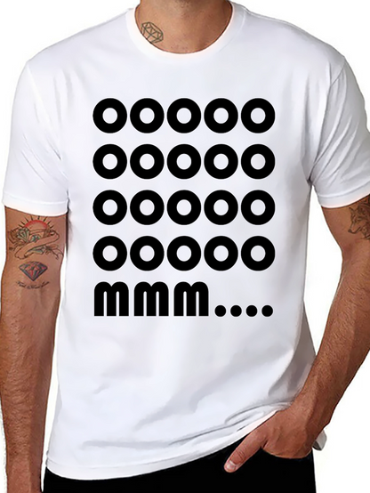 Minimalist OOOO MMM T-Shirt - Black