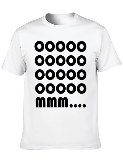 Minimalist OOOO MMM T-Shirt - Black
