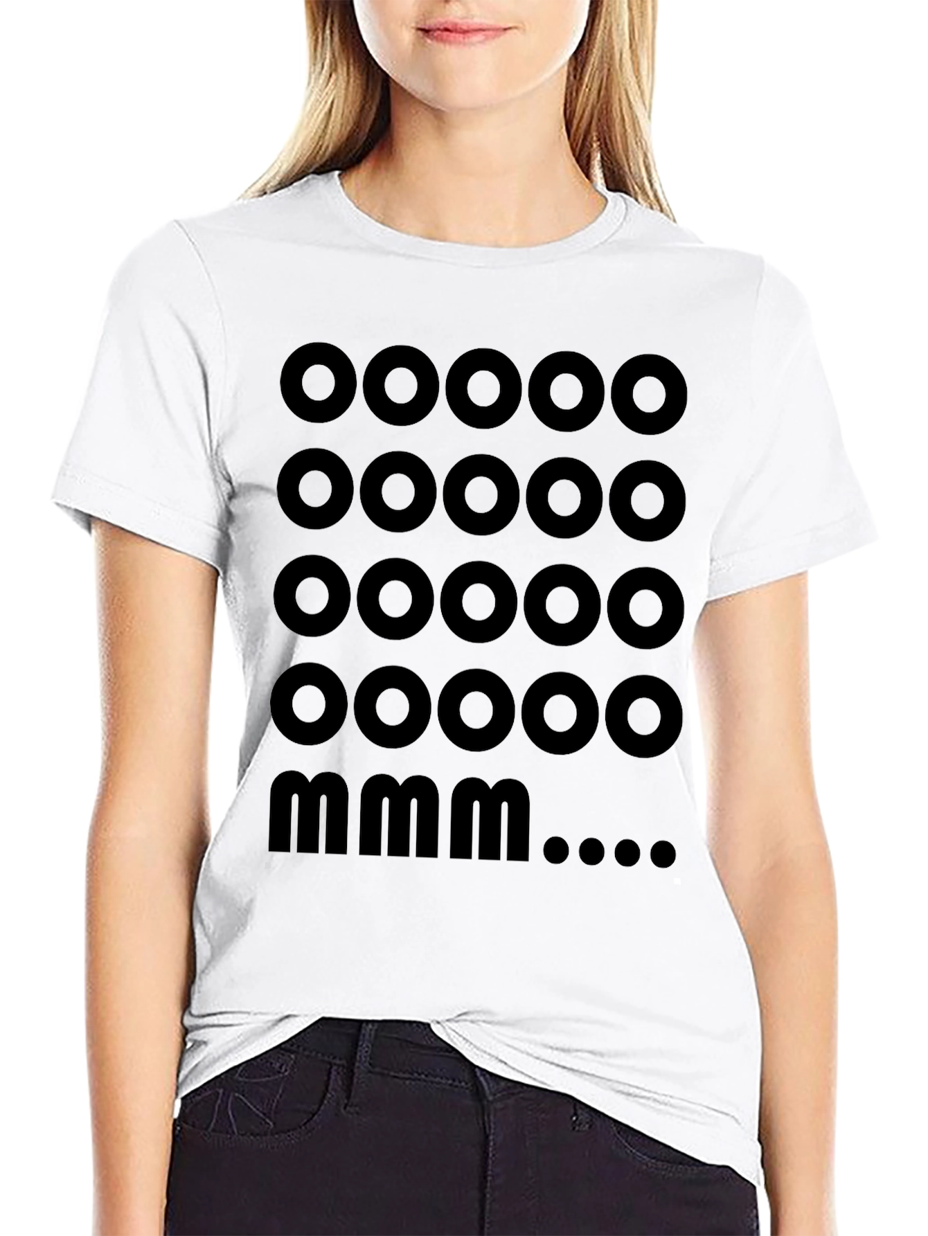Minimalist OOOO MMM T-Shirt - Black