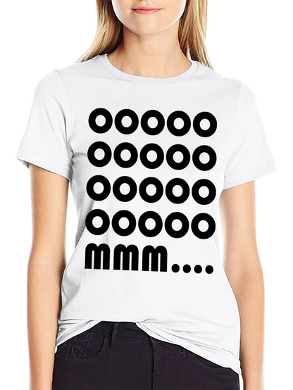 Minimalist OOOO MMM T-Shirt - Black