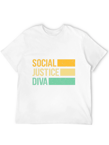 Social Justice Diva T-Shirt - Unisex Graphic Tee