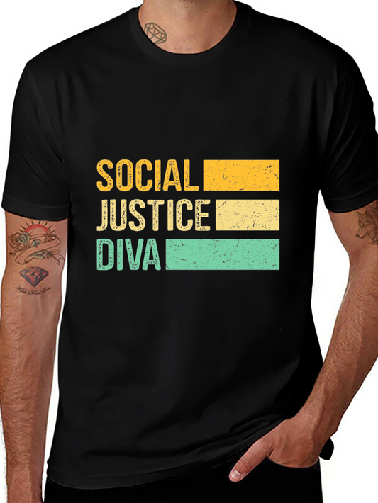 Social Justice Diva T-Shirt - Unisex Graphic Tee