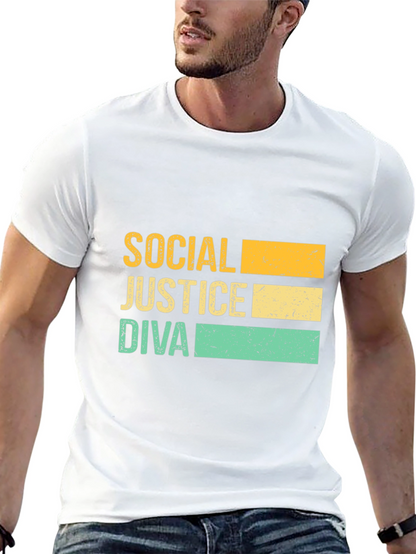 Social Justice Diva T-Shirt - Unisex Graphic Tee